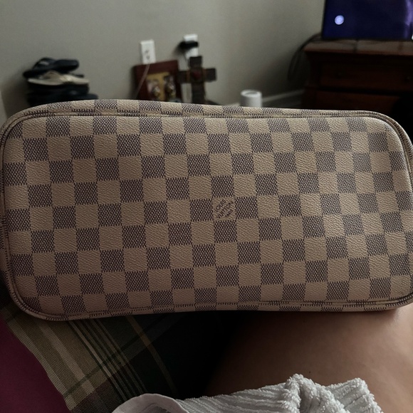 👜 Louis Vuitton Damier Azur Neverfull MM Set 🤍 - Picture 7 of 15